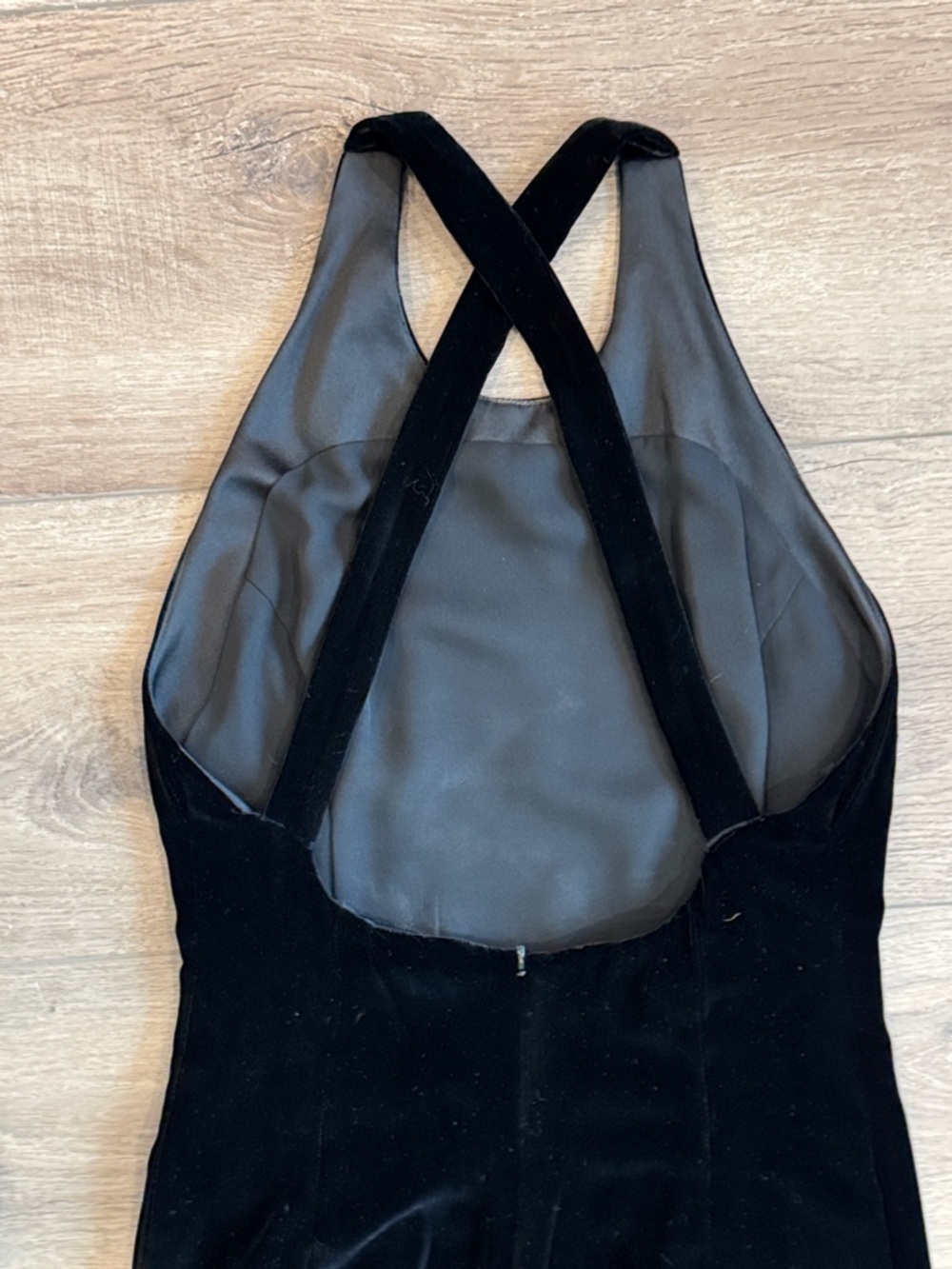 Polo by Ralph Lauren Black Fitted Scoop-Neck Maxi Dress - Picture 4 of 7